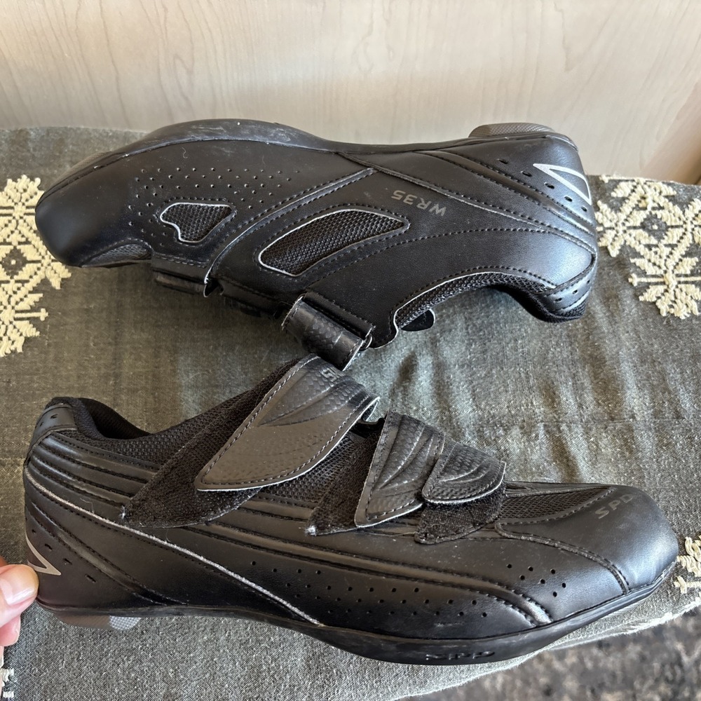 Shimano WR35 Touring Cycling Shoes Womens Size 7.5 EUR 40 Black Hook Loop SPD